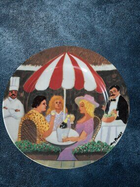 Guy Buffet Collection GBC Dejeune Provencale Salad Appetizer Plate Porcelain